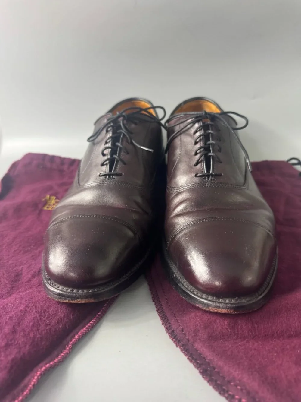 Allen Edmonds Park Avenue Cap-toe Oxford Dress Shoe, Men's Size 9 D